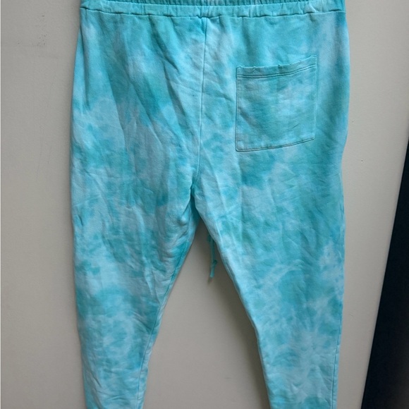 Love Shack Fancy Tie-Dye Jogger Pants - Blue - Picture 5 of 6